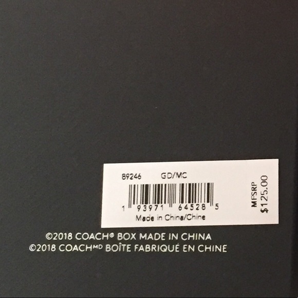 COACH BOXED LOVE NECKLACE - Picture 6 of 7